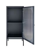 Adelaide zwart raam - 50x35x110 cm