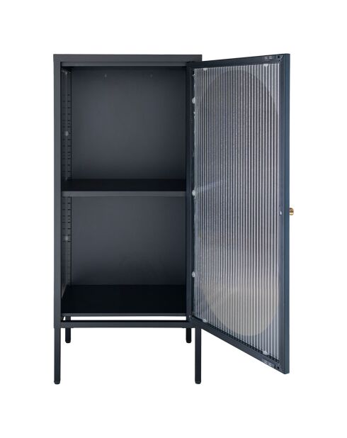 Adelaide zwart raam - 50x35x110 cm