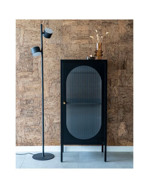 Adelaide zwart raam - 50x35x110 cm