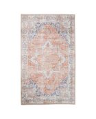 Tapis Havana  bleu/orange - 200x300 cm