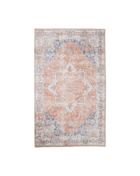Tapis Havana  bleu/orange - 160x230 cm