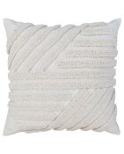 Coussin Albany  blanc - 45x45 cm