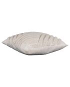 Coussin Albany  blanc - 45x45 cm