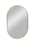 Miroir Madrid laiton - 50x80 cm