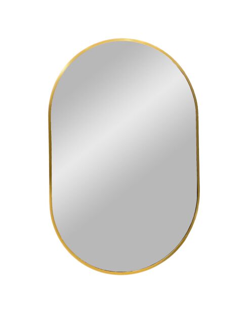 Miroir Madrid laiton - 50x80 cm