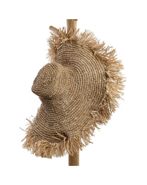Chapeau Ocean naturel - 57x57x11 cm