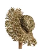 Chapeau Fiesta naturel/vert - 42x42x11 cm