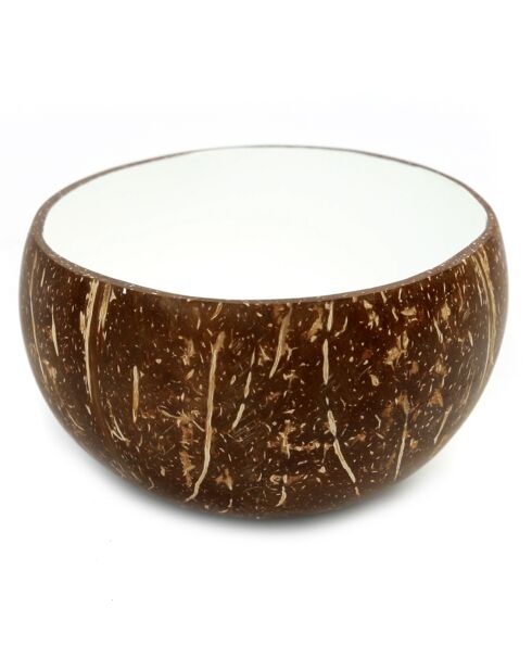 Bol coco naturel/blanc - D.15 cm