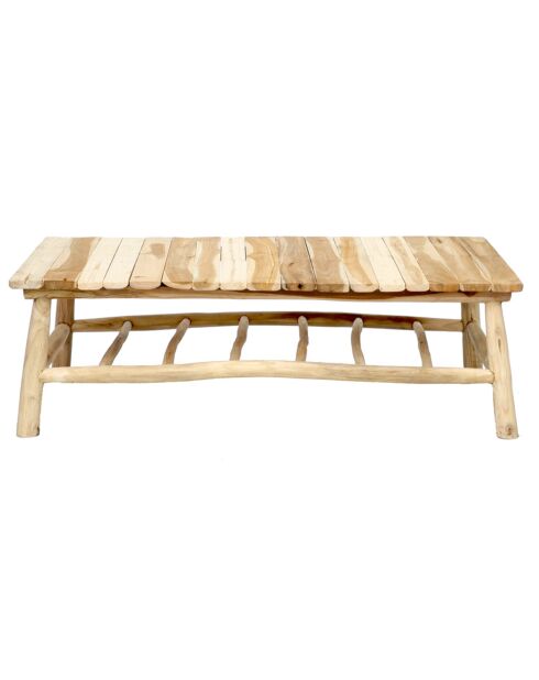 Table basse Island naturel - 120x70x38 cm