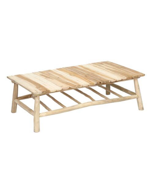 Table basse Island naturel - 120x70x38 cm