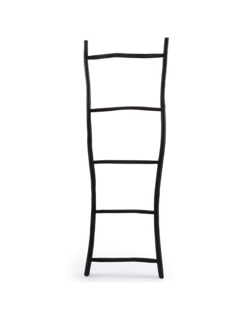 Echelle décorative Tulum noire - 53x5x165 cm