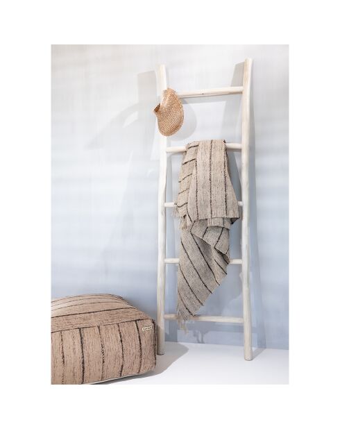 Echelle décorative Tulum naturel - 53x5x165 cm
