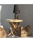 Table basse Gili naturel - 60x60x55 cm