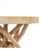 Table basse Gili naturel - 60x60x55 cm