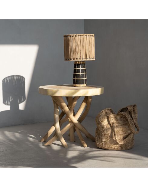 Cabas Te Quiero naturel - 50x17x40 cm