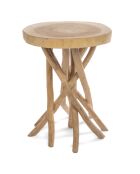 Table d'appoint Gili naturel - 60x60x75 cm