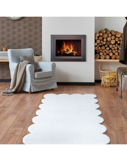 Tapis d'intérieur  blanc