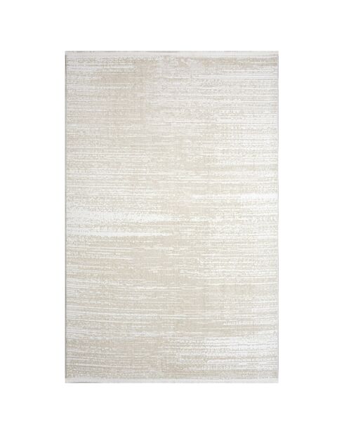 Tapis d'intérieur blanc/beige