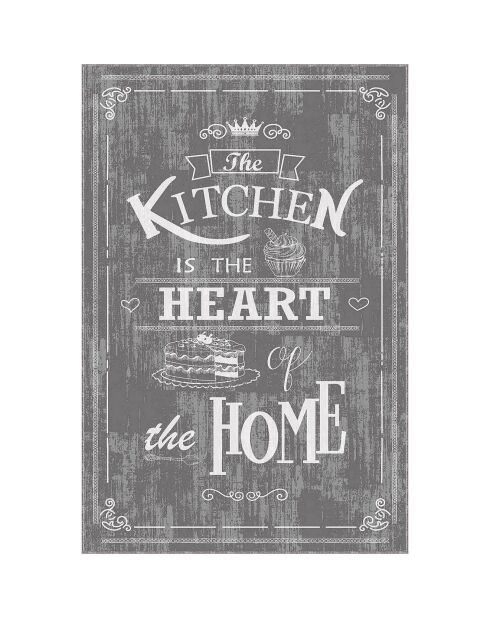 Tapis de cuisine multicolore