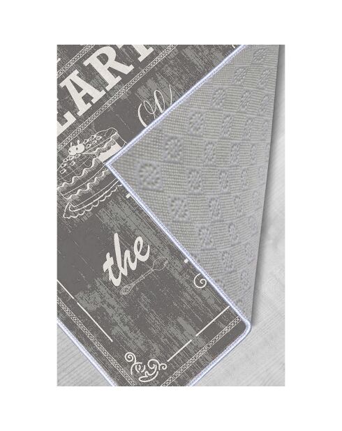 Tapis de cuisine multicolore