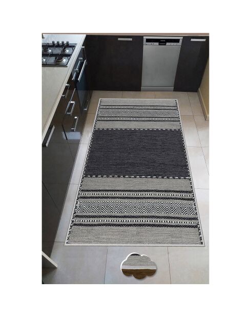 Tapis de cuisine multicolore