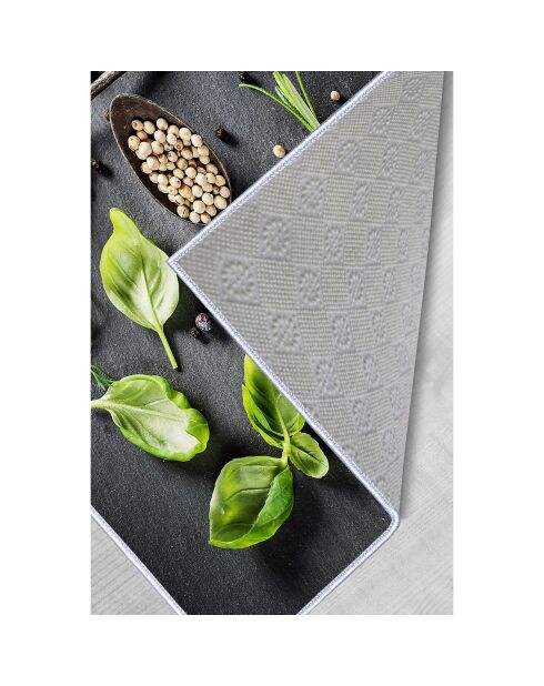 Tapis de cuisine multicolore