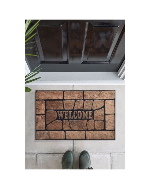 Veelkleurige deurmat - 40x60 cm