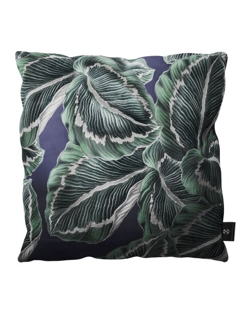 Coussin en Velours Decoratif Jungle multicolore - 40x40x14 cm