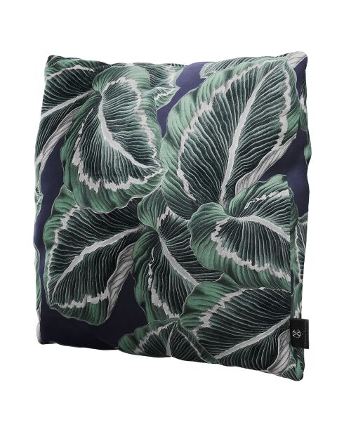 Coussin en Velours Decoratif Jungle multicolore - 40x40x14 cm