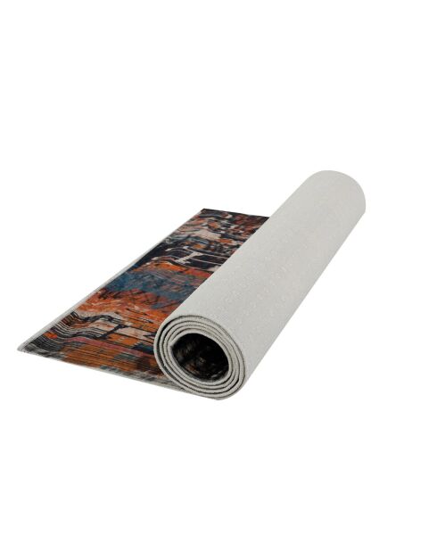 Tapis d'intérieur multicolore