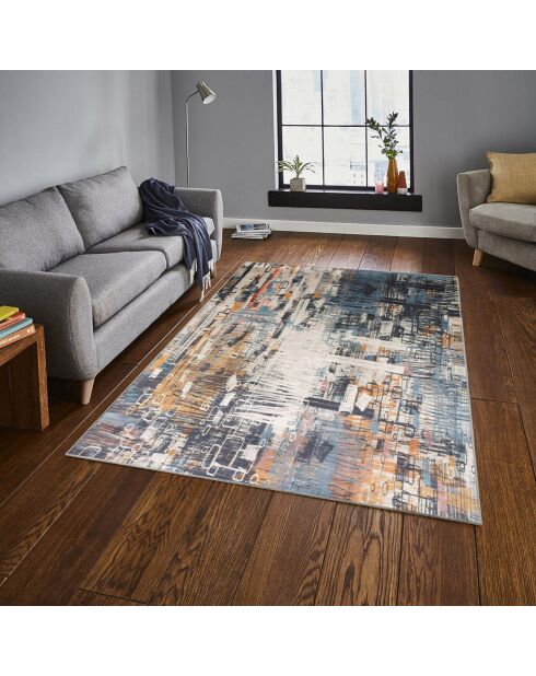 Tapis d'intérieur multicolore