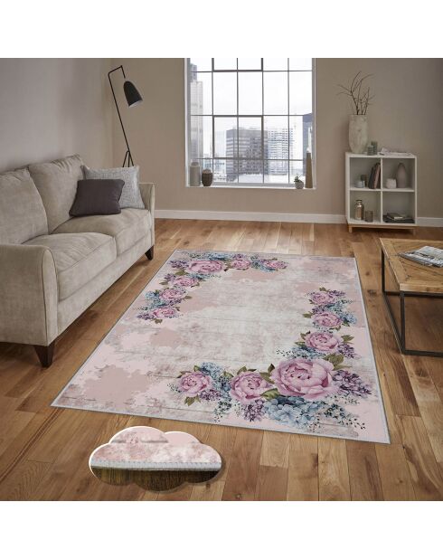 Tapis d'intérieur multicolore