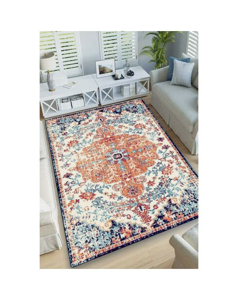 Tapis d'intérieur multicolore