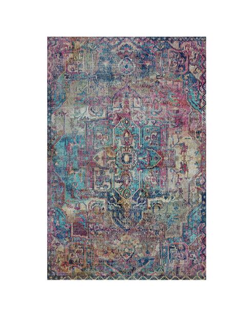 Meerkleurig vloerkleed voor binnen