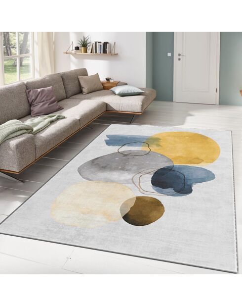 Tapis d'intérieur multicolore