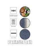 Tapis d'intérieur multicolore