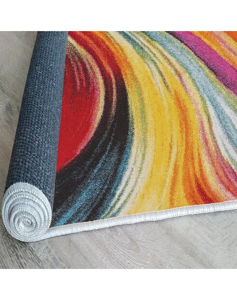 Tapis d'intérieur multicolore