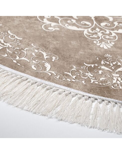 Tapis d'intérieur beige/blanc