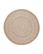 Tapis d'extérieur crème