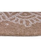 Tapis d'extérieur crème