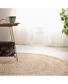 Tapis d'extérieur crème