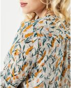 Robe Nellie rose/orange