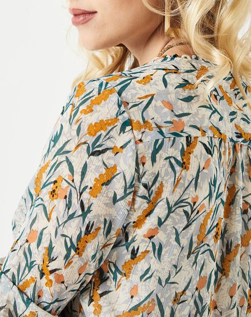 Robe Nellie rose/orange