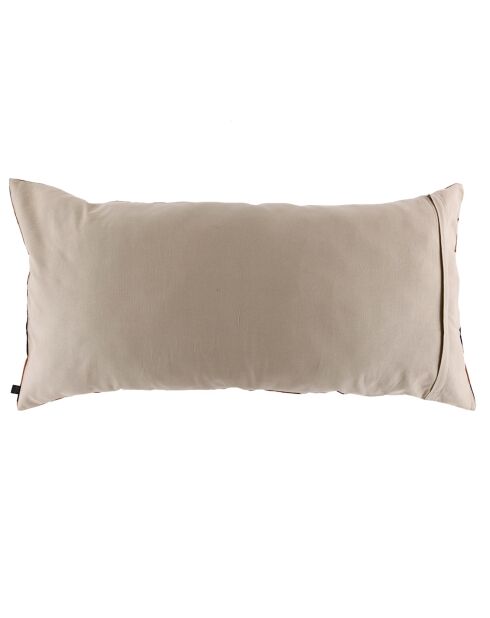 Housse de coussin en Lin & Coton Cork caramel - 55x110 cm