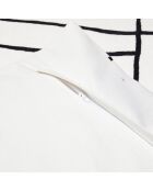 Housse d'édredon en Lin & Coton Kota blanche - 85x200 cm