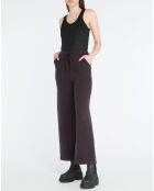 Pantalon  violet foncé