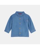 Chemise en denim Lilo bleue