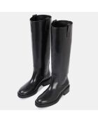 Bottes en Cuir Henry noires