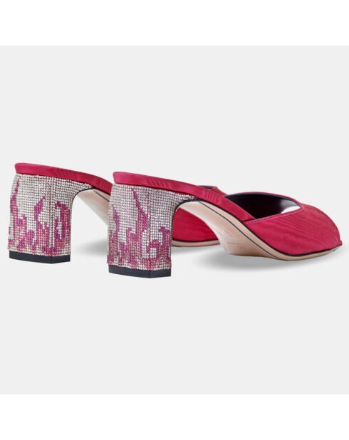 Pantolette Rosa Ade - Absatz 6 cm