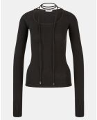 Maglione Heather nero